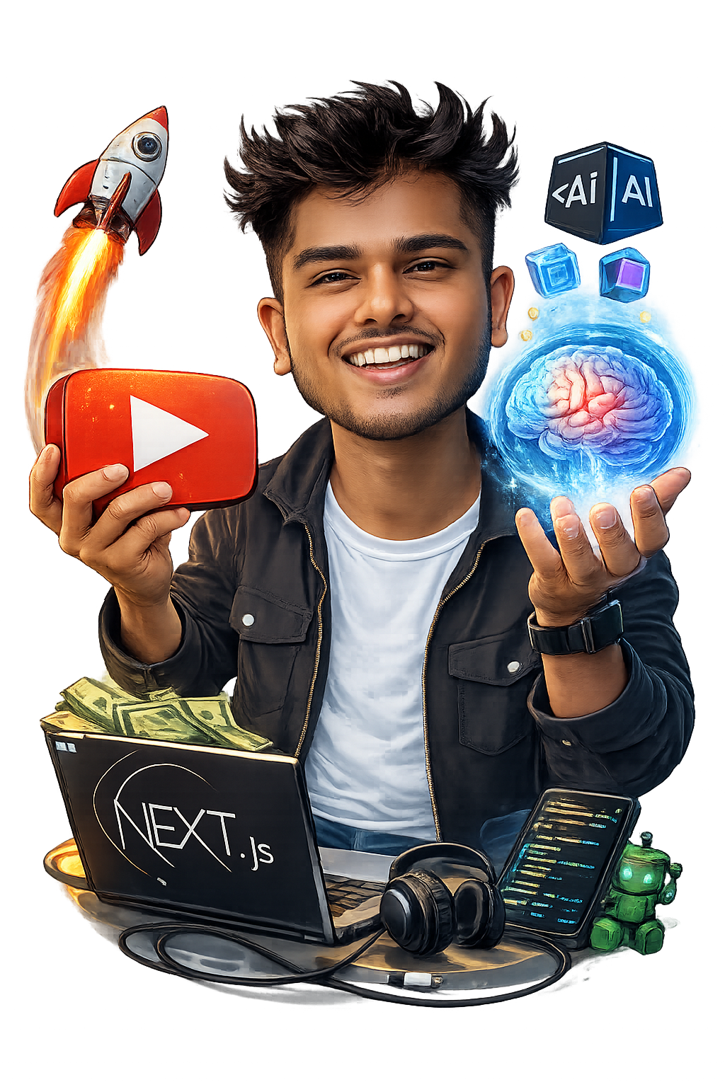 Hemant Kadam – Software developer, content creator, Next.js & AI